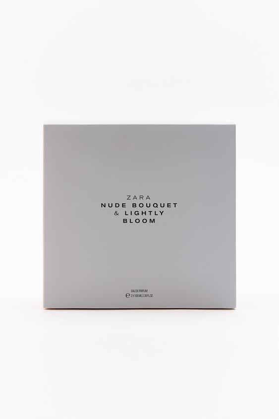Zara Nude Bouqet + Lightly Bloom 2 X100