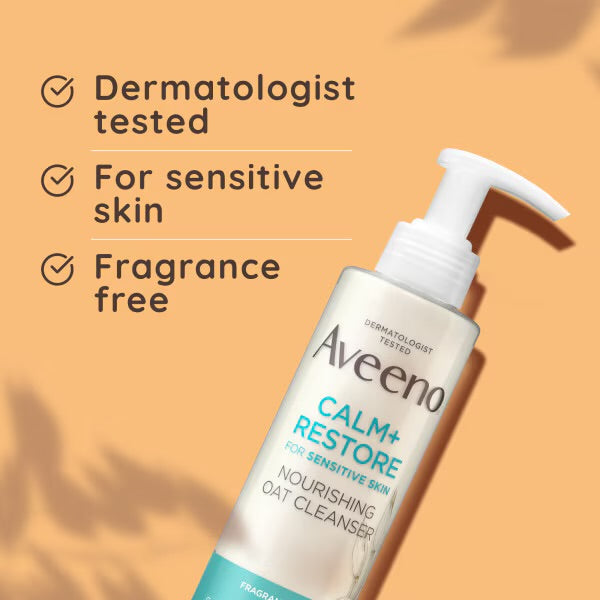 Aveeno Face Calm And Restore Cleanser 200Ml
