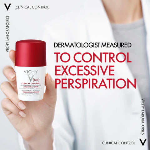 Vichy Clinical Control 96Hr Protection Anti-Perspirant
Roll On Deodorant 50Ml
