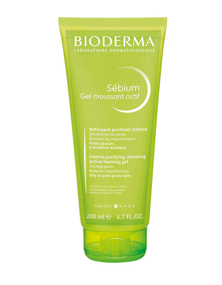 Biordema Sebium Active Purifying
Foaming Gel Oily To Acne-Prone Skin 200Ml