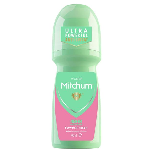 Mitchum Women Anti-Perspirant & Deodorant Triple Odor Defense
48 Hr Protection Roll On 100Ml Powder Fresh