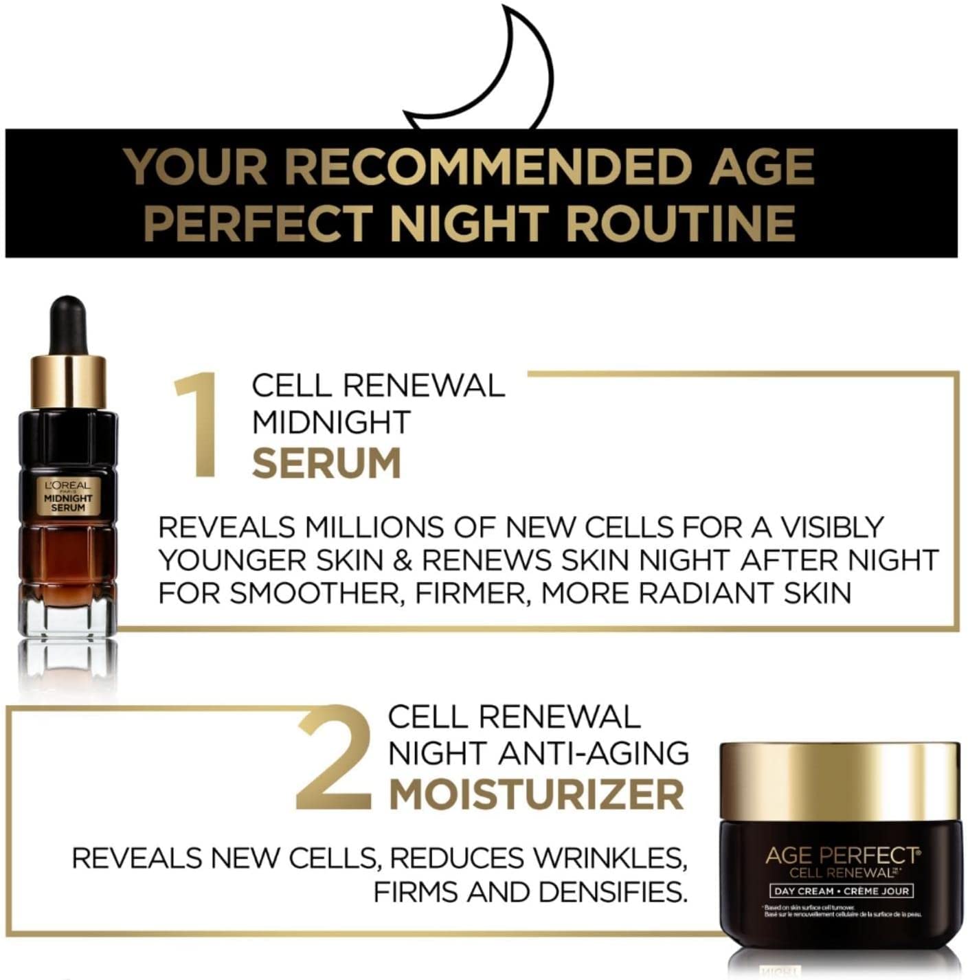 Loreal Paris Age Perfect Cell Renewal Mid Night Serum
30Ml
