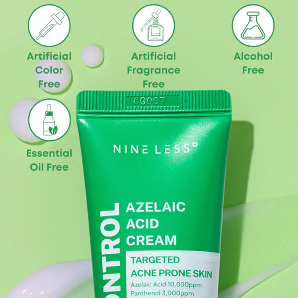 NINE LESS A-Control Azelaic Acid Cream