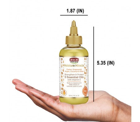 African Pride Moisture Miracle Strengthen & Protect 5
Essential Oils 118Ml