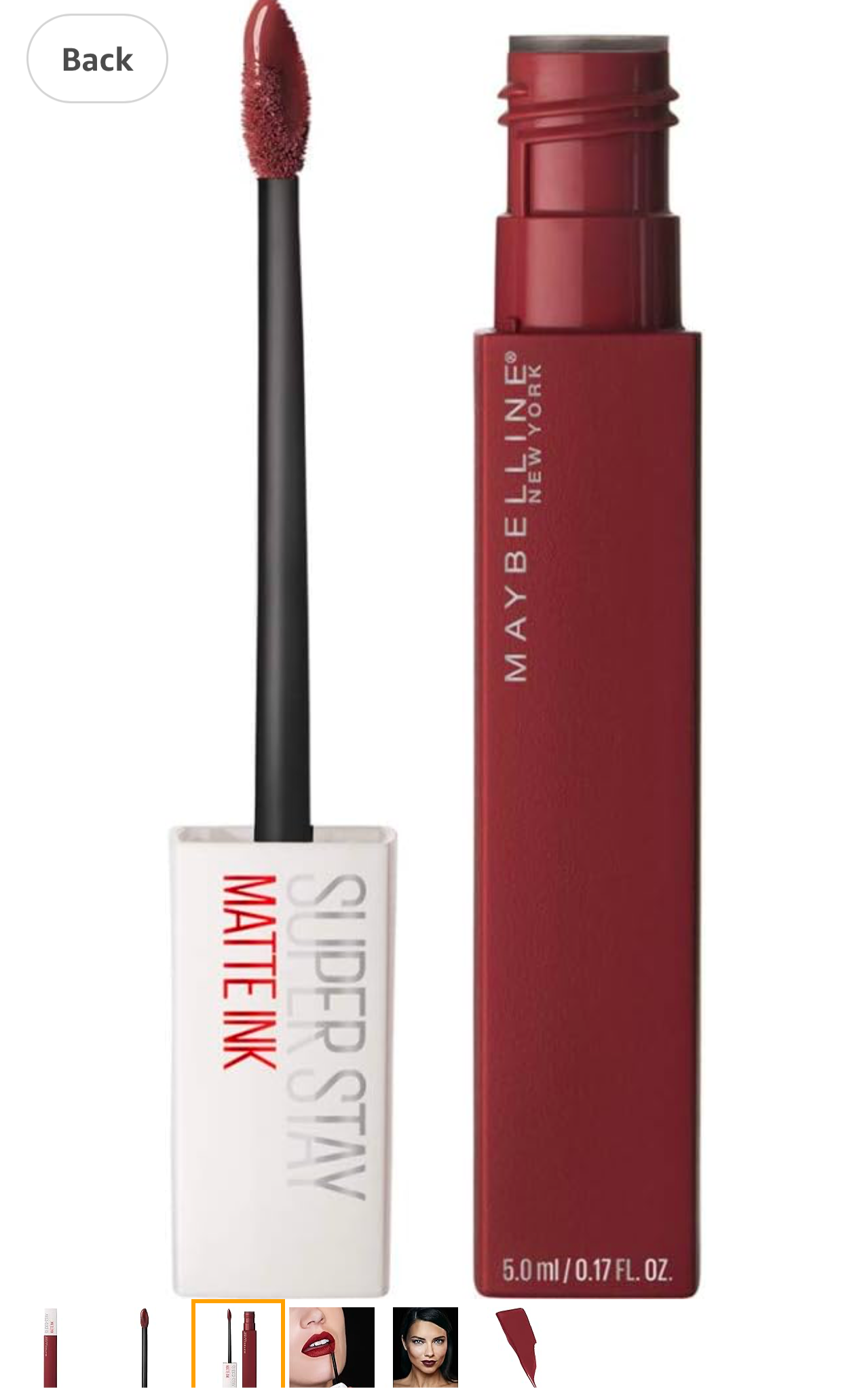 Maybelline Superstay Matte Ink 50 Voyager