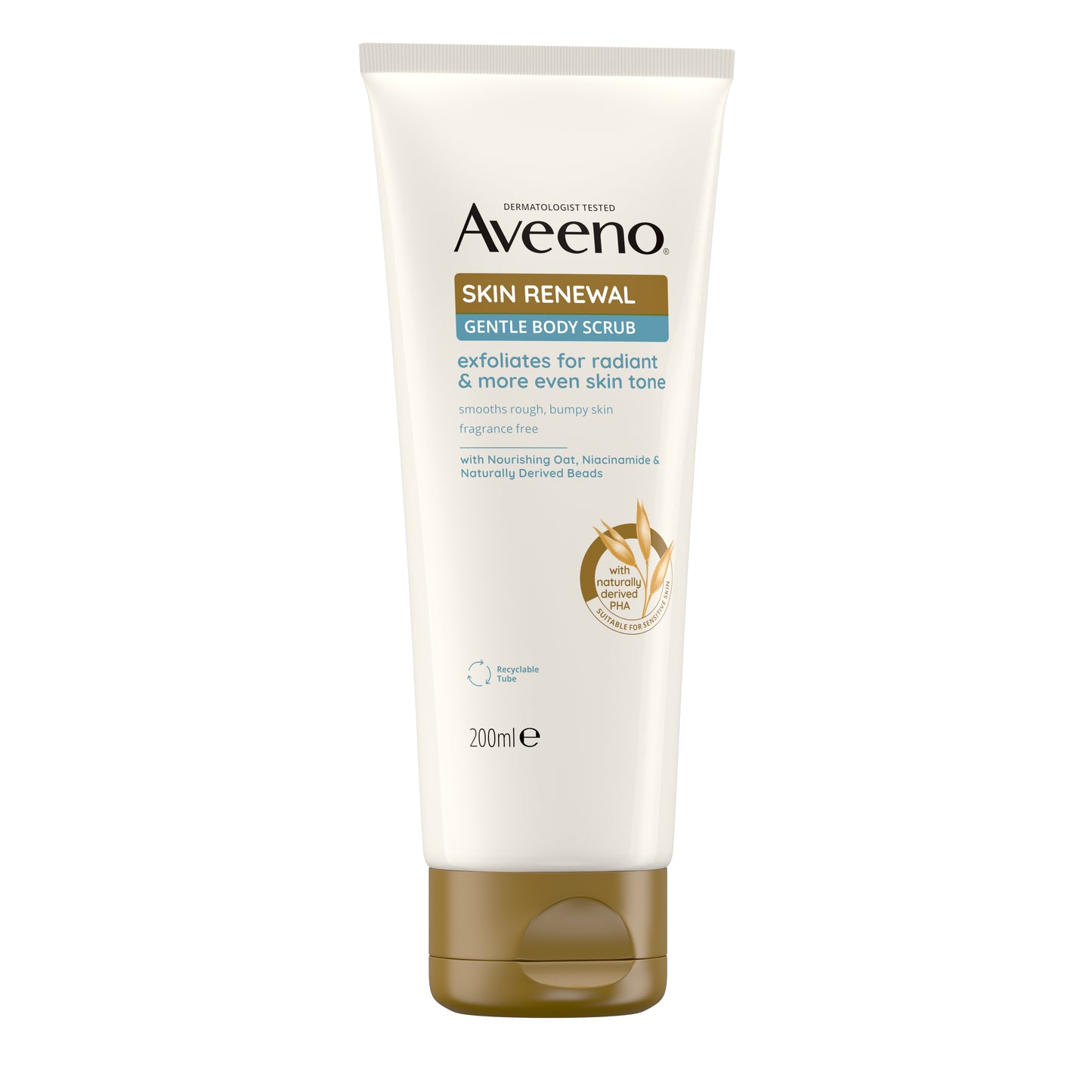 Aveeno Skin Renewal Wash Off Gentle Body Scrub 200Ml