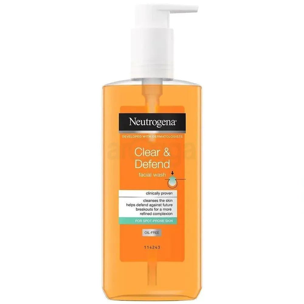 Neutrogena Clear & Defend 2% Salicylic Acid Face Wash