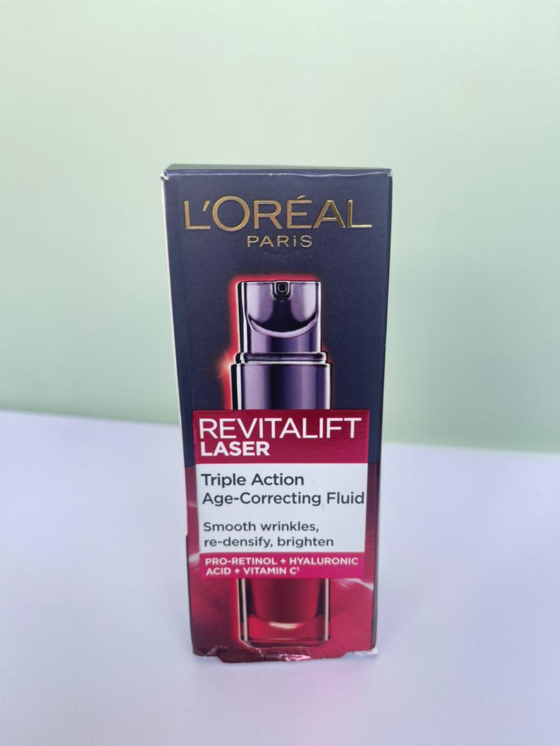 Loreal Revitalift Laser Triple Action Age-Correcting Fluid 30Ml