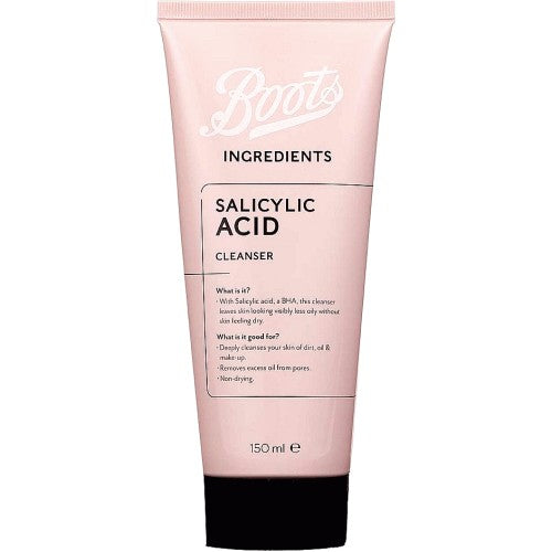 Boots Ingridients Salicylic Acid Cleanser 150Ml