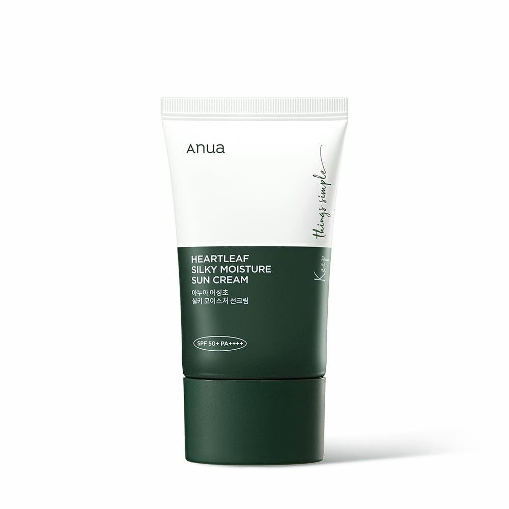 Anua Heartleaf Silky Moisture Sun Cream SPF 50+ PA++++ 50ml