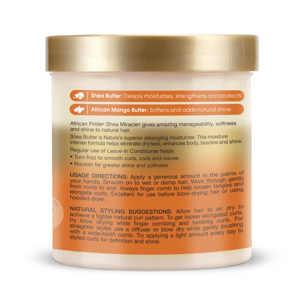 African Pride Shea Miracle Leave In Conditioner 425 G