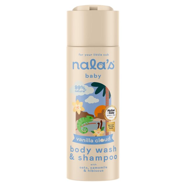 Nala'S Baby Body Wash & Shampoo Vanilla Cloud 200ML
