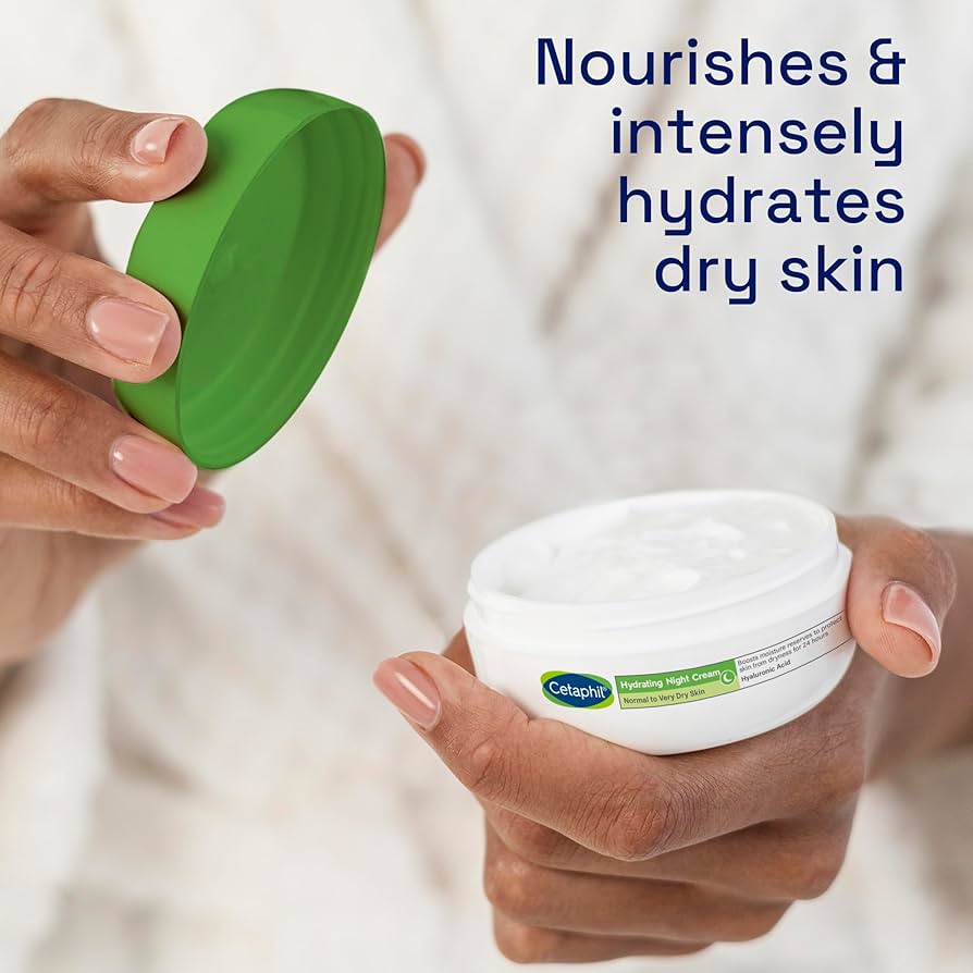 Cetaphil Hydrating Night Cream With Hyaluronic Acid For Normal To
To Very Dry Skin 50G