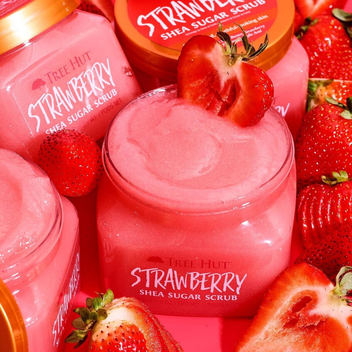 Tree Hut - Shea Sugar Scrub - strawberry-510g