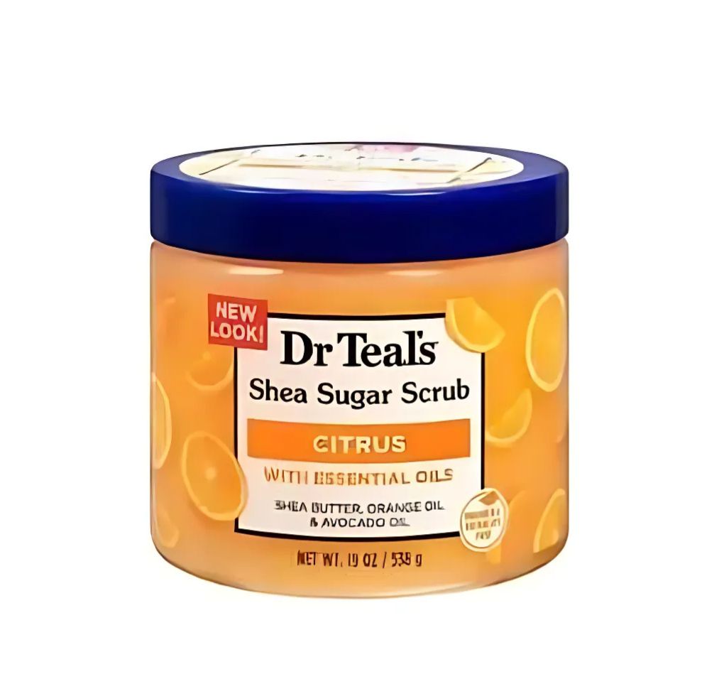 Dr Teals Citrus Body Sugar Scrub Vitamin C 538Ml