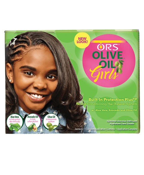 Ors Olive Oil Conditioning Kids Girls Hair Relaxer