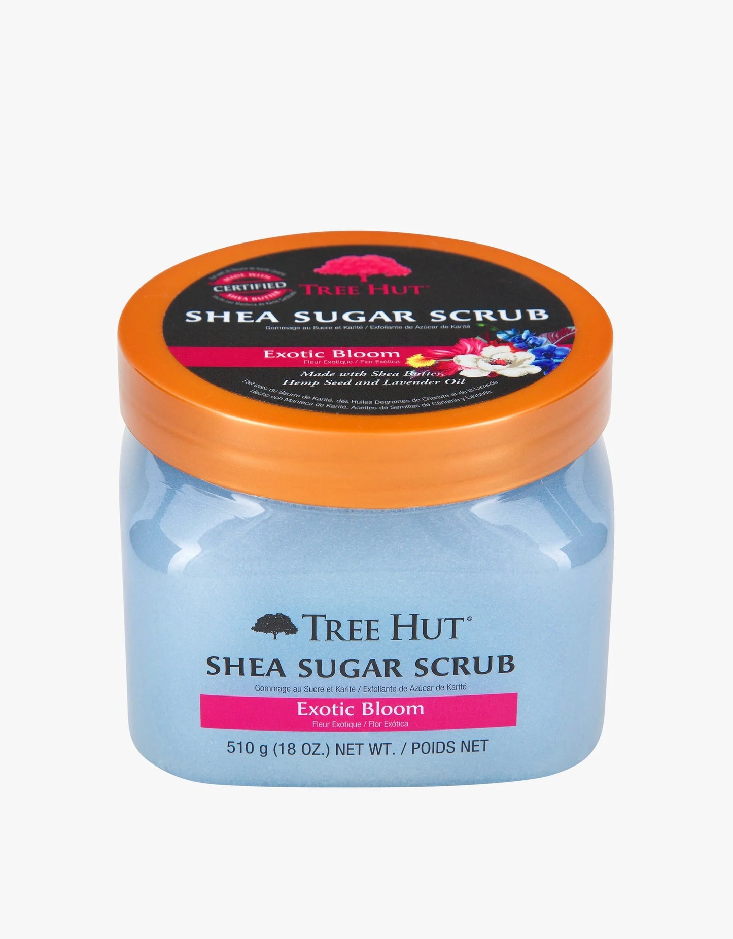 Tree Hut Shea Sugar Scrub Exotic Bloom 510G