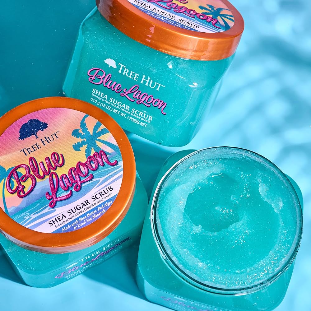Tree Hut Shea Sugar Scrub Blue Lagon 510G