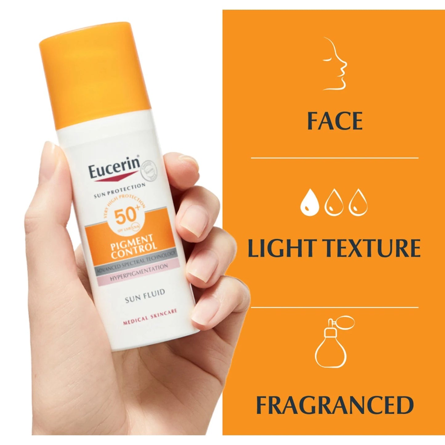 Eucerin Sun Pigment Control Anti
Dark Spot Sun Cream For Face Spf 50 50Ml