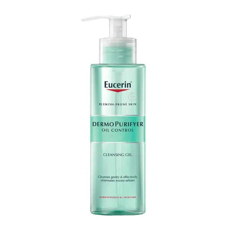 Eucering Dermopurifyer Face Wash Cleansing Gel With Salicylic Acid For Acne Prone Skin 200Ml
