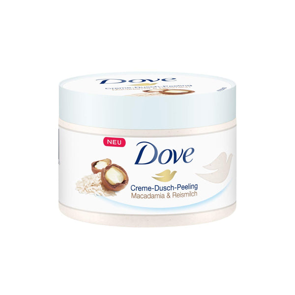Dove Body Scrub Crushed Macadamia & Rice Milk 225Ml