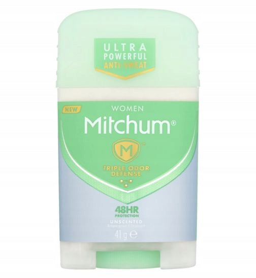 Mitchum Triple Odor Defense 48 Hr Protection Solid 41 G Unscented