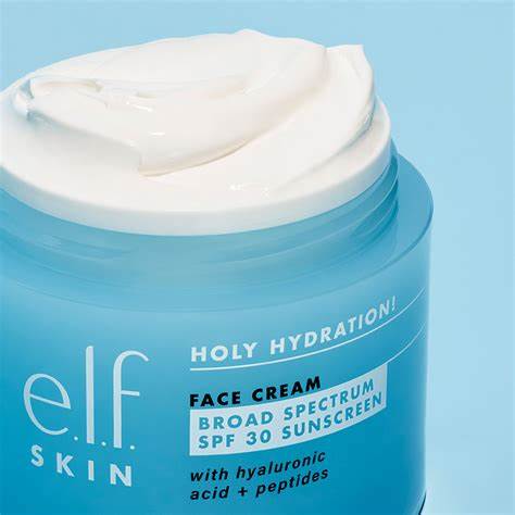 Elf Holy Hydration ! Face Cream Broad Spectrum
Spectrum Spf 30 Sunscreen 50Mls