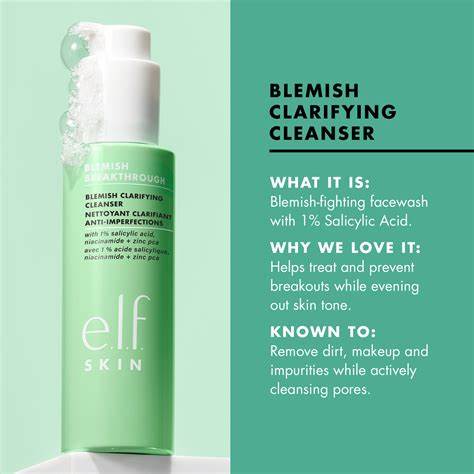 Elf Blemish Breakthrough Clarifying Cleanser 115Ml