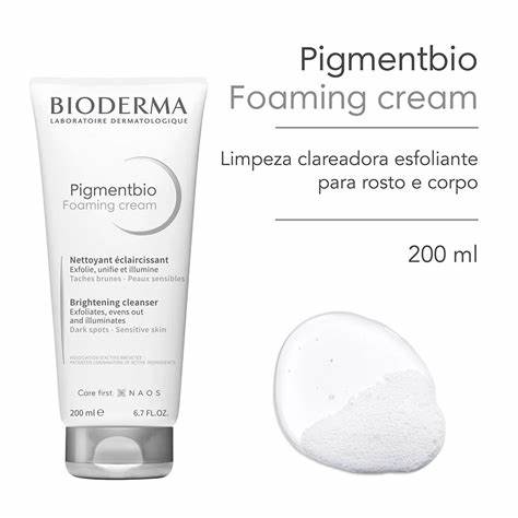 Biordema Pigmentbio Brightening Foaming Cream Face And Body 200Ml