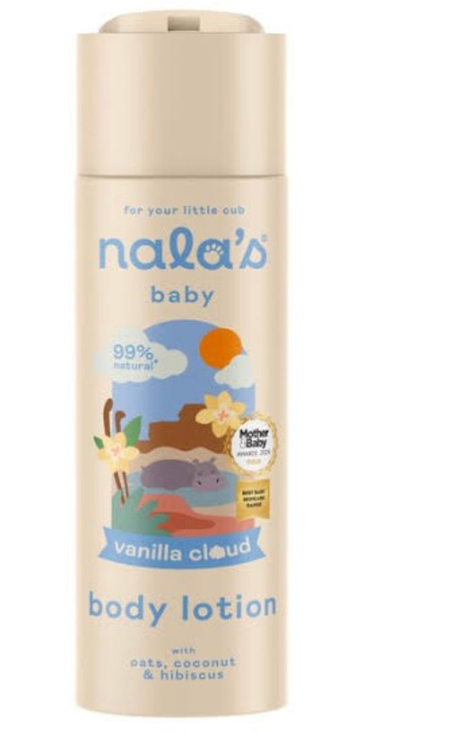 Nala'S Baby Body Lotion Vanilla Cloud 400Ml
