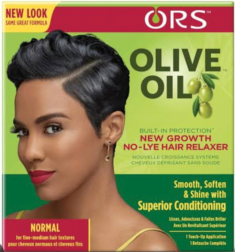 Ors Olive Oil New Growth Hair Relaxer Normal