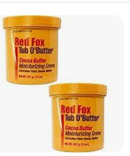 Red Fox Tub O'Butter Cocoa Butter 341 Grams