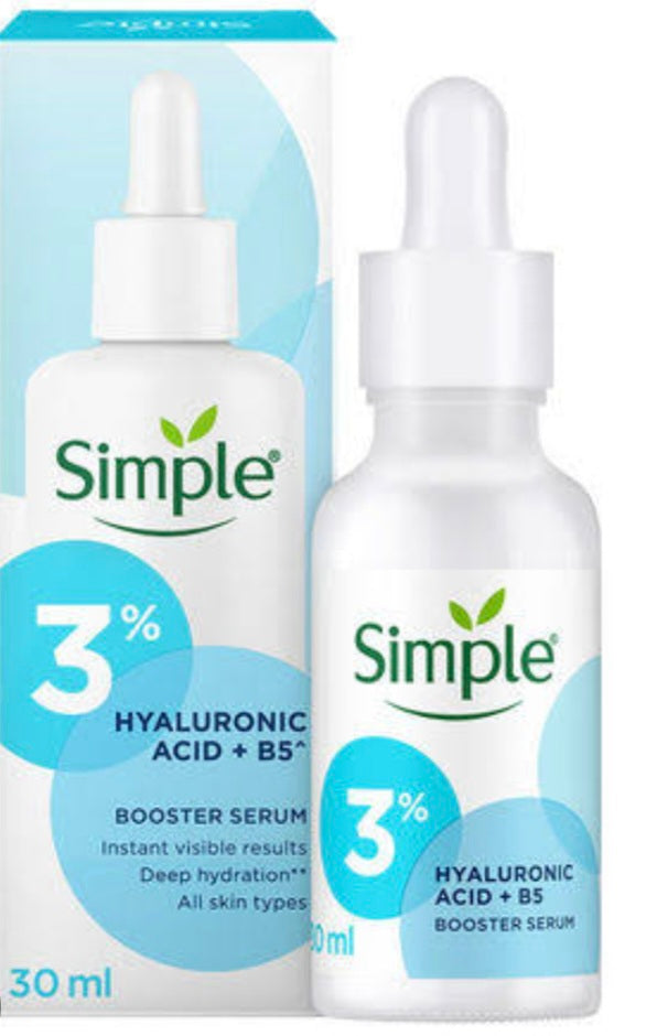 Simple Booster Serum 3% Hyaluronic Acid + B5 30Ml