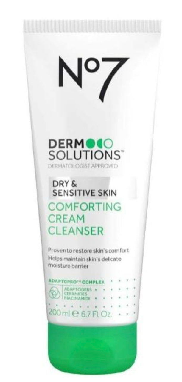 No7 Derm Solutions Calming Gel Cleanser Suitable For Sentitive Skin ( And Other Skins) 200Mls