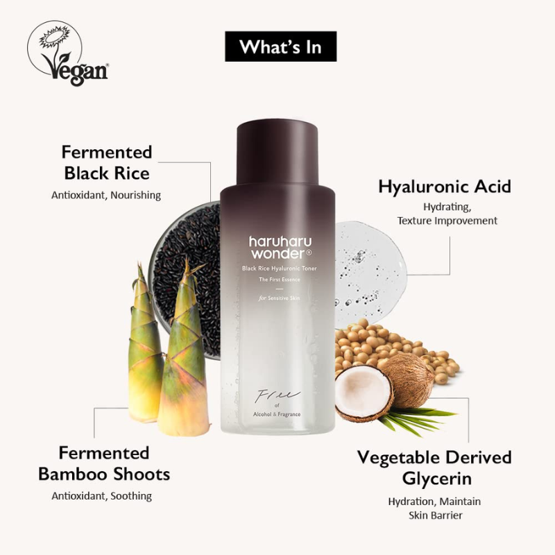 Haru Haru Wonder Black Rice Hyaluronic Toner