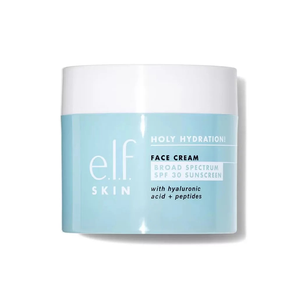 Elf Holy Hydration ! Face Cream Broad Spectrum
Spectrum Spf 30 Sunscreen 50Mls
