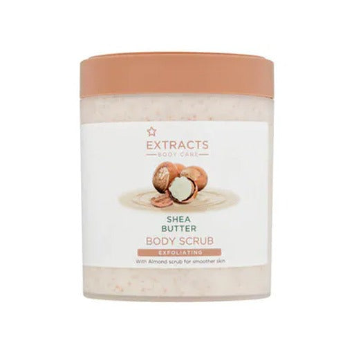 Superdrug Extracts Shea Butter Body Scrub 465Ml