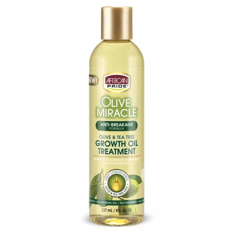 African Pride Olive Miracle Growth Oil Treatment 237Ml