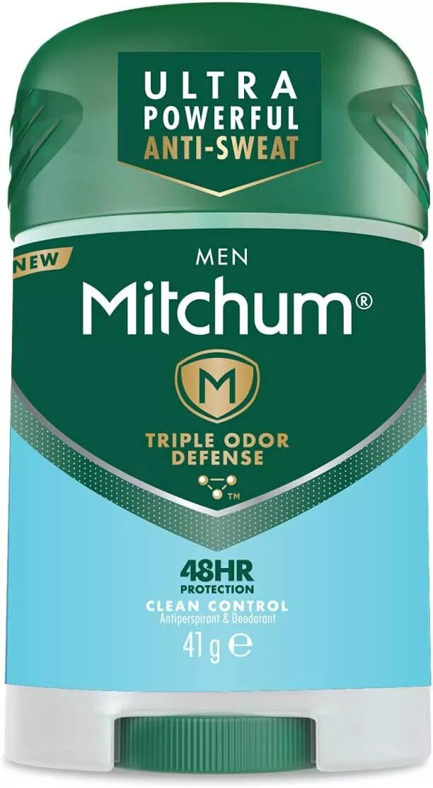 Mitchum Men Triple Odor Defense 48 Hr Protection Solid 41 G Clean Control