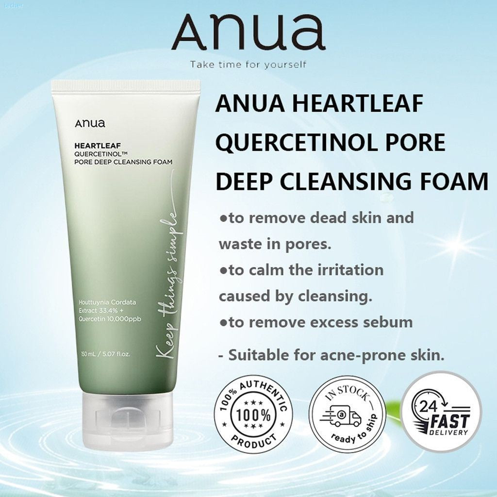 Anua Heartleaf Quercetino Deep Cleansing Foam 150Ml