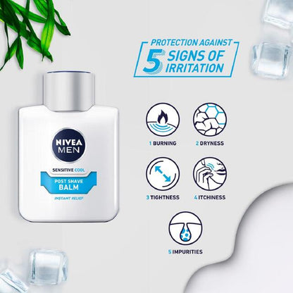 Nivea Men Sensitive Cool After Shave Balm Instant Relief 100Ml