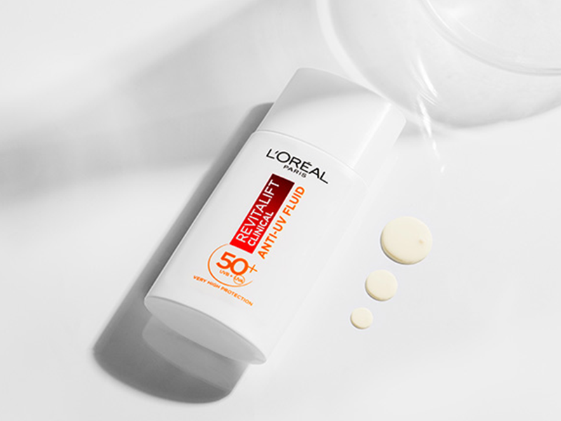 Loreal Paris Revitalift Clinical Vitamin C Spf 50+ Daily 
 Anti-Uv Fluid 20Ml