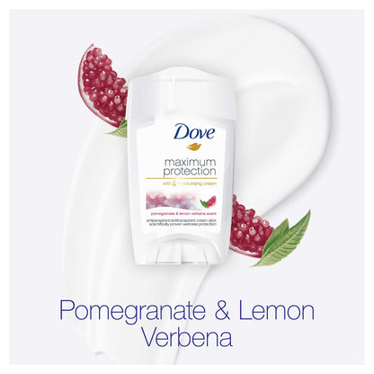Dove Maximum Protection Pomegranate & Lemon
  Verbenma Anti-Perspirant Cream Stick 40G