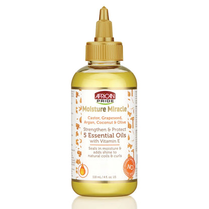 African Pride Moisture Miracle Strengthen & Protect 5
  Essential Oils 118Ml