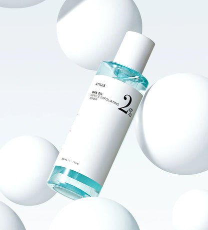 Anua Bha 2% Gentle Exfoliating Toner 150mls