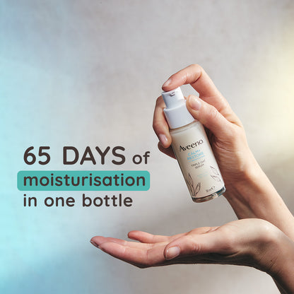 Aveeno Calm+Restore Triple Oat Serum, 24-Hour Moisturisation 
 With Triple Oat Complex And Calming Feverfew 30Ml