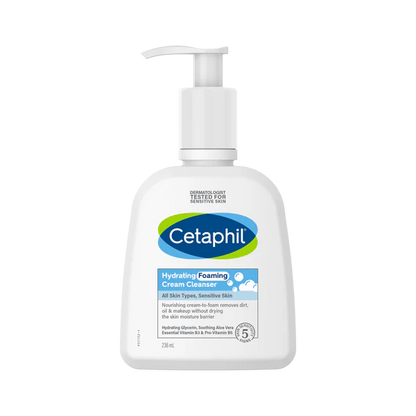 Cetaphil Hydrating Foaming Cream Cleanser 236Ml