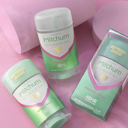 Mitchum Women Ultimate Clinical Gel 48Hr Protection Gel 
  57G Powder Fresh