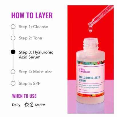 Good Molecules Hyaluronic Acid Serum 30Ml