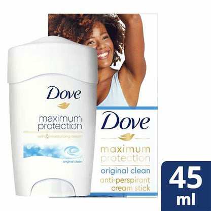 Dove Women Antiperspirant Deodorant Maximum Protection Stick Original 45ml